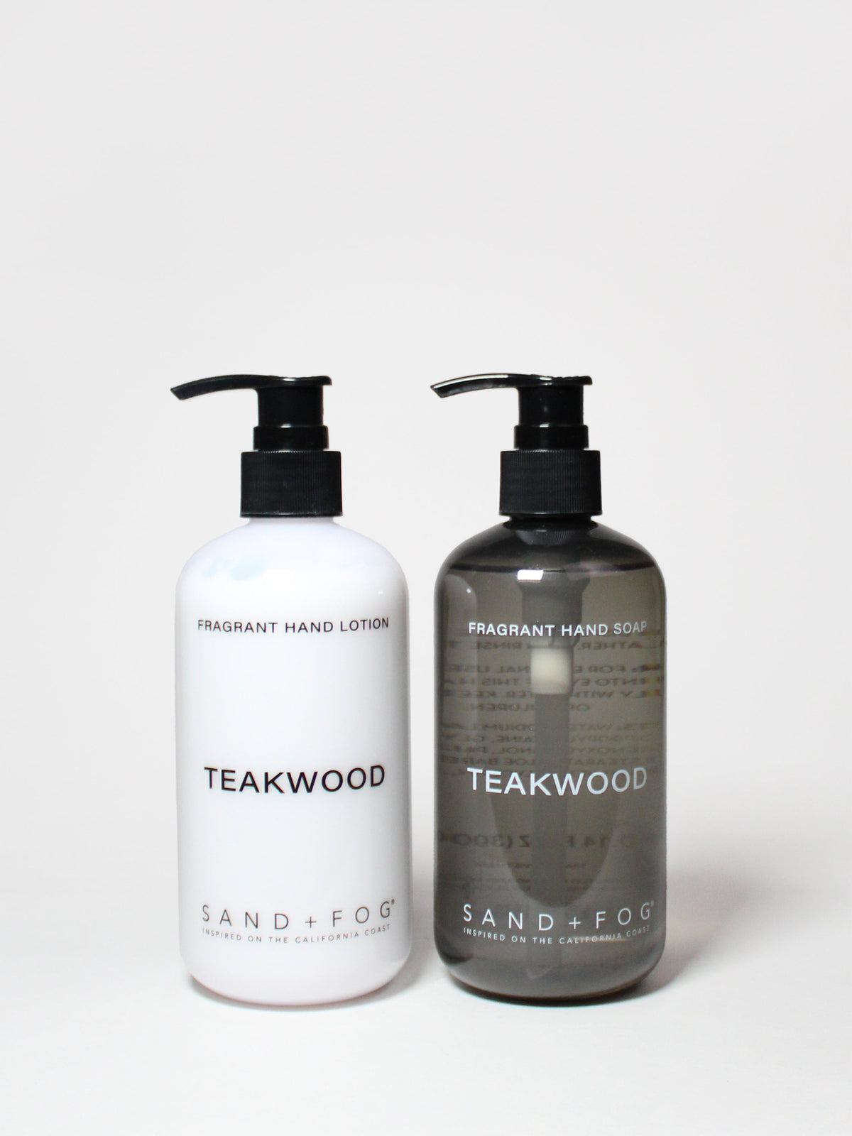 Complete Teakwood Soap & Lotion Set