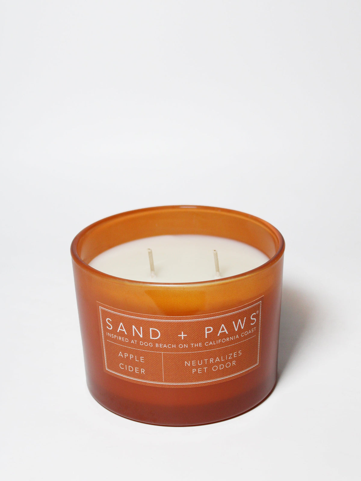 Aromatic Sand + Paws Apple Cider 12 oz scented candle