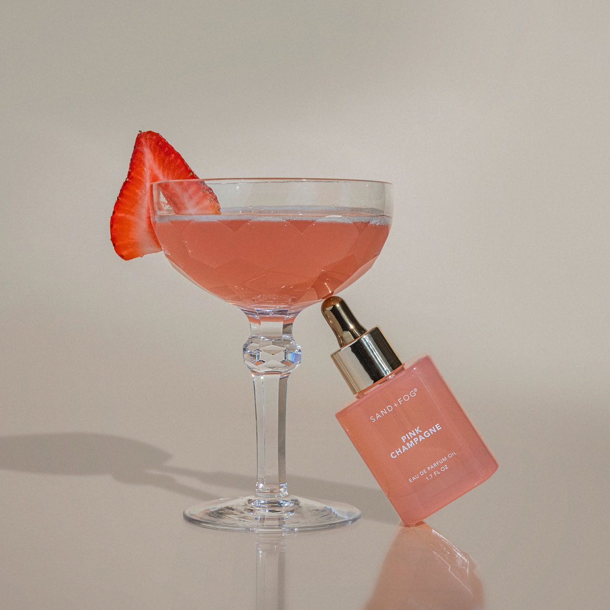 Luxe Pink Champagne 50ml Perfume Oil Dropper