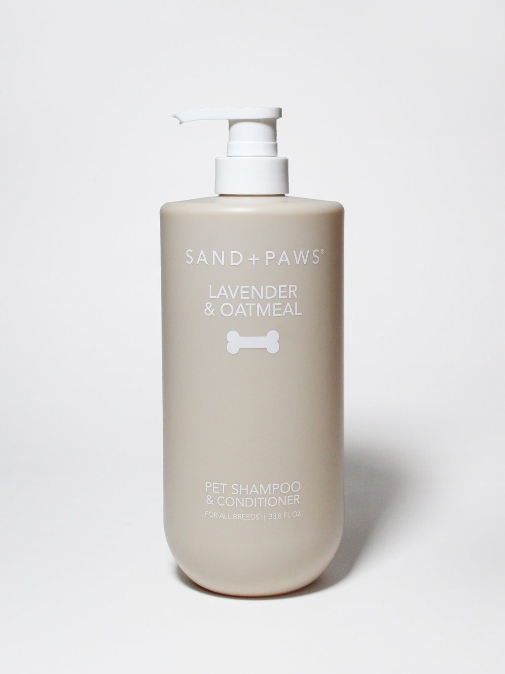 Stylish Sand + Paws Pet Shampoo & Conditioner - Lavender & Oatmeal