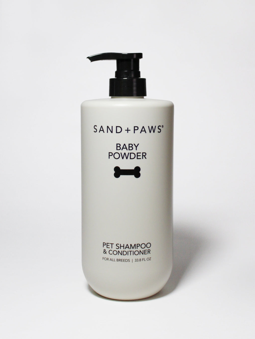 Stylish Sand + Paws Pet Shampoo & Conditioner - Baby Powder