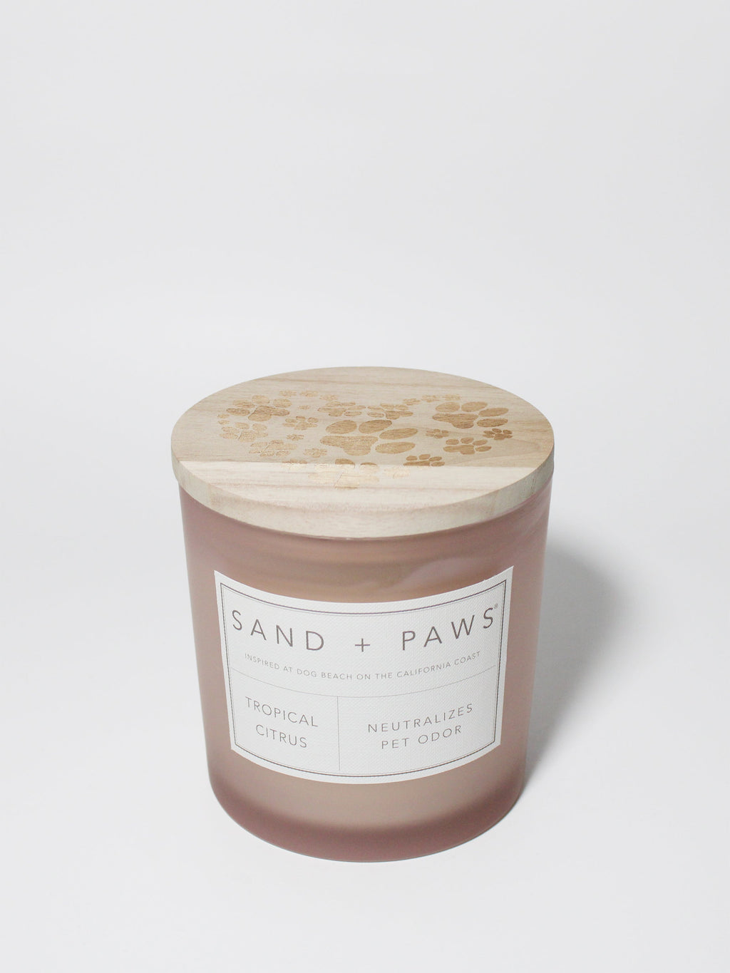 Aromatic Sand + Paws Tropical Citrus 21 oz scented candle
