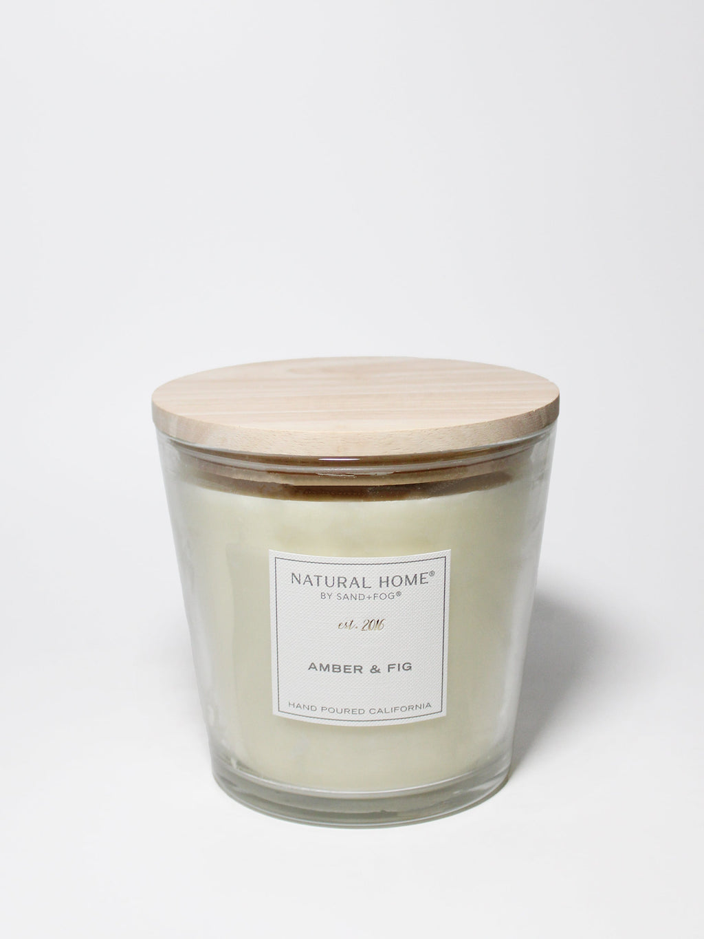 Aromatic Amber & Fig Natural Home 31 oz scented candle