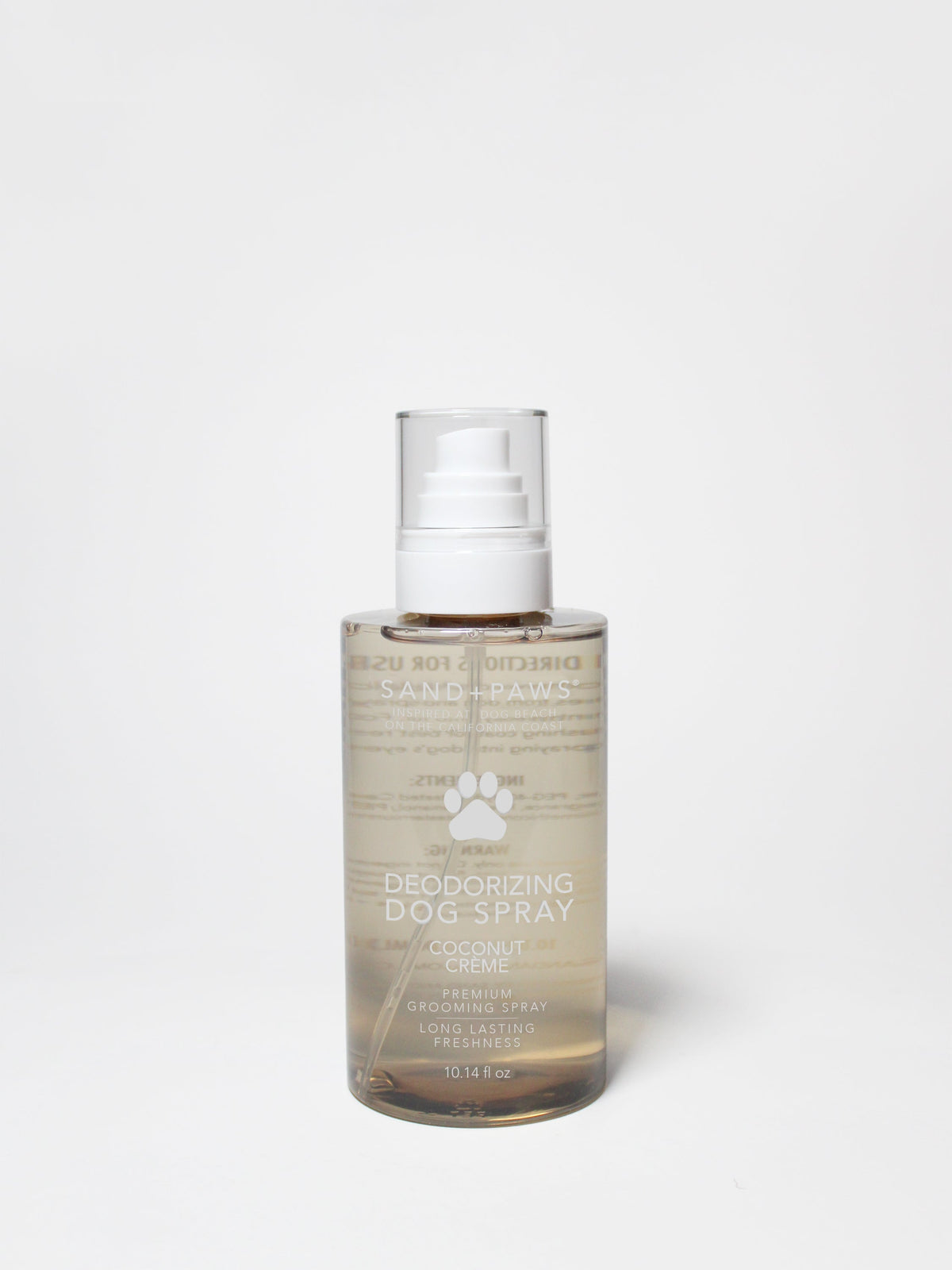 Stylish Sand + Paws Pet Deodorizing Spray - Coconut Creme