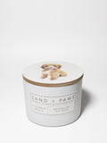 Aromatic Sand + Paws Coconut Beach 12 oz scented candle