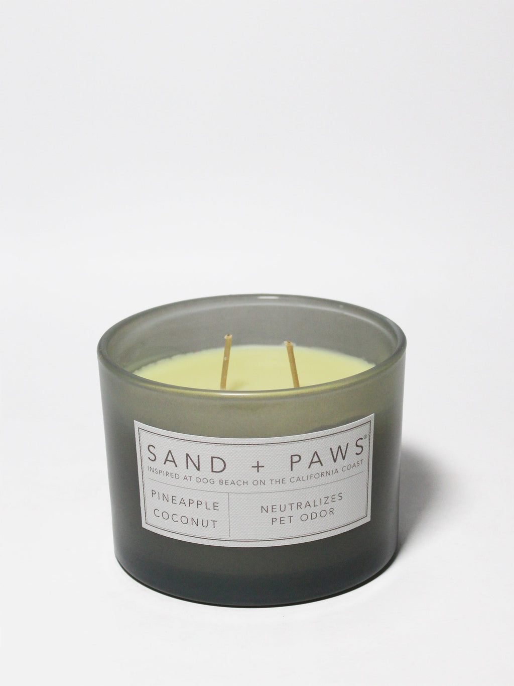 Aromatic Sand + Paws Pineapple Coconut 12 oz scented candle