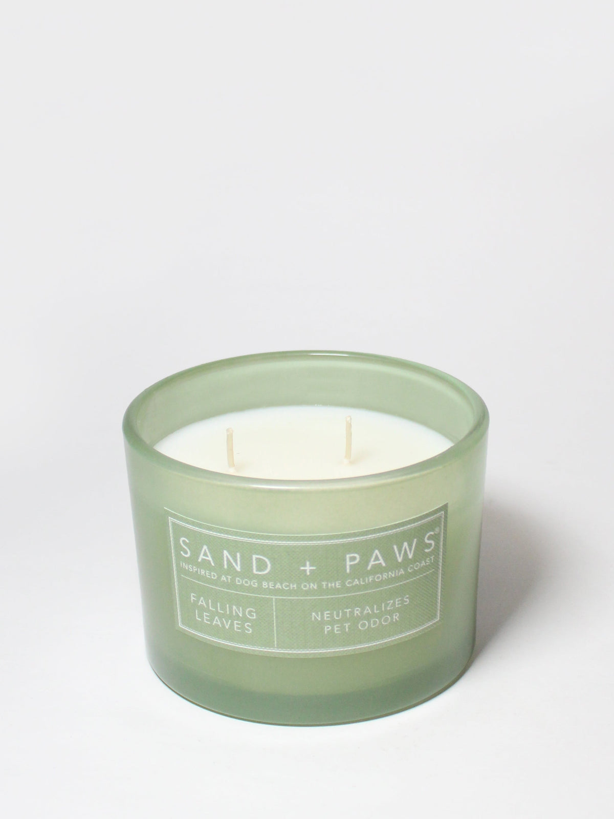 Aromatic Sand + Paws Falling Leaves 12 oz scented candle