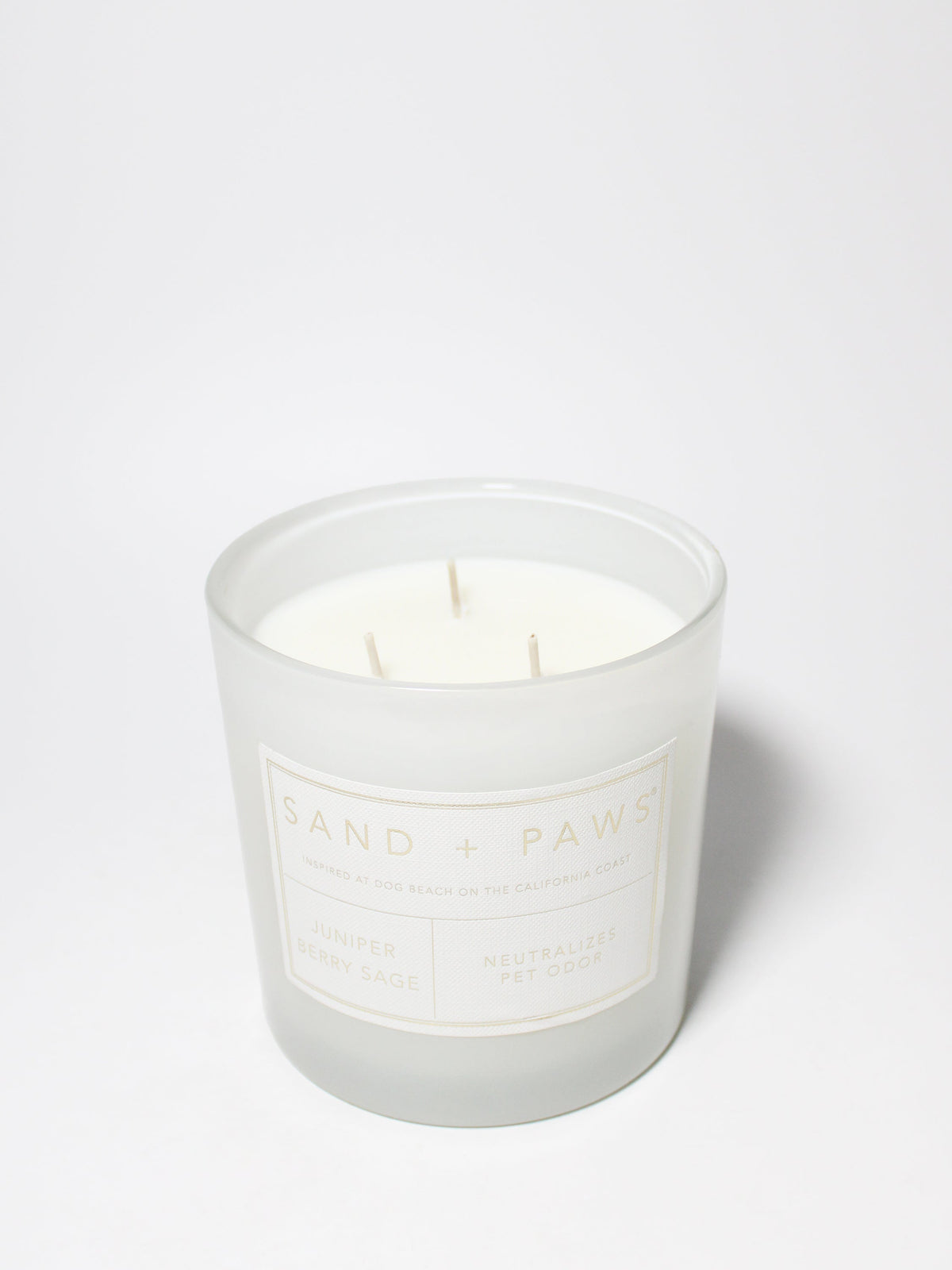 Aromatic Sand + Paws Juniper Berry Sage 21 oz scented candle