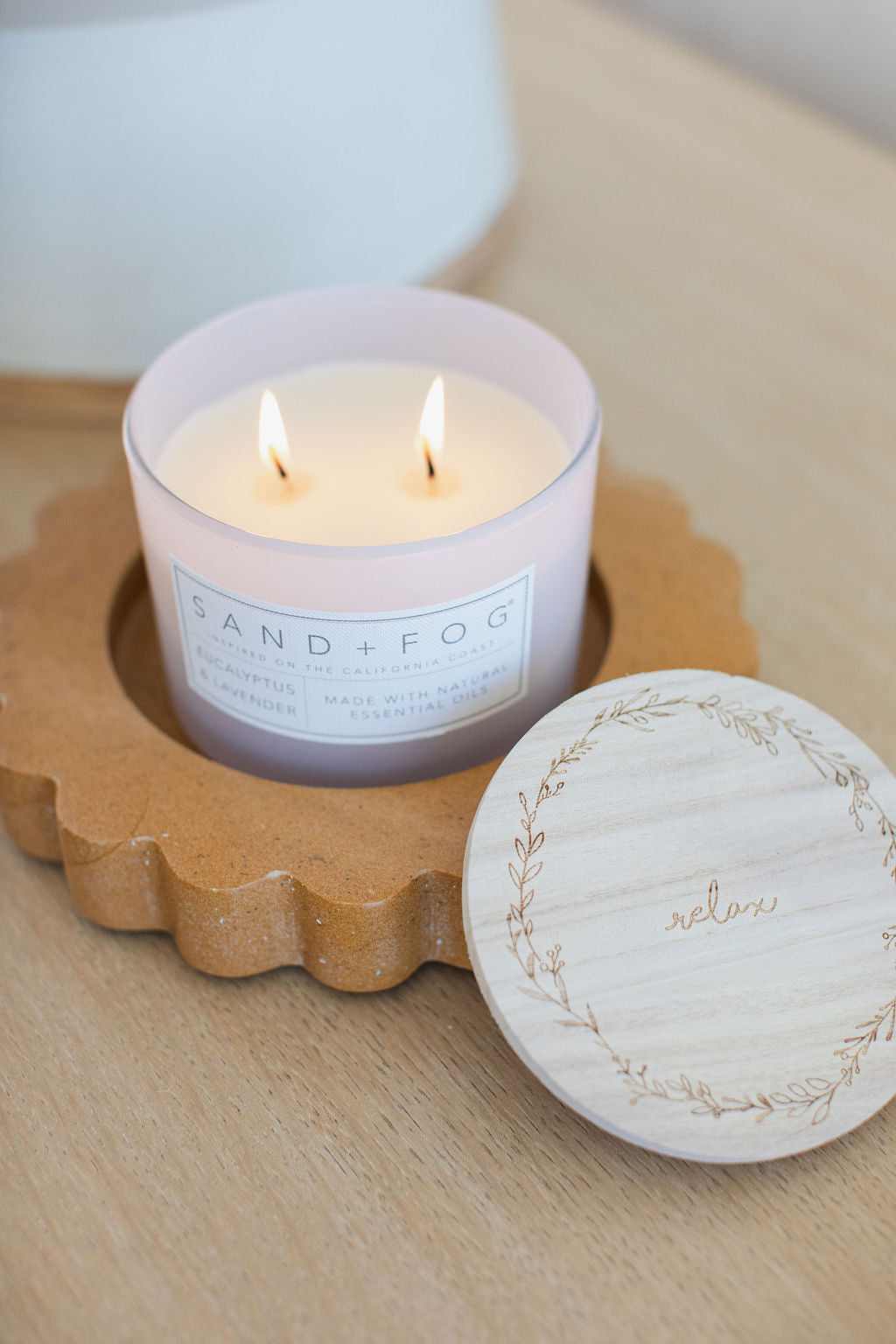 Aromatic Eucalyptus & Lavender 12 oz scented candle