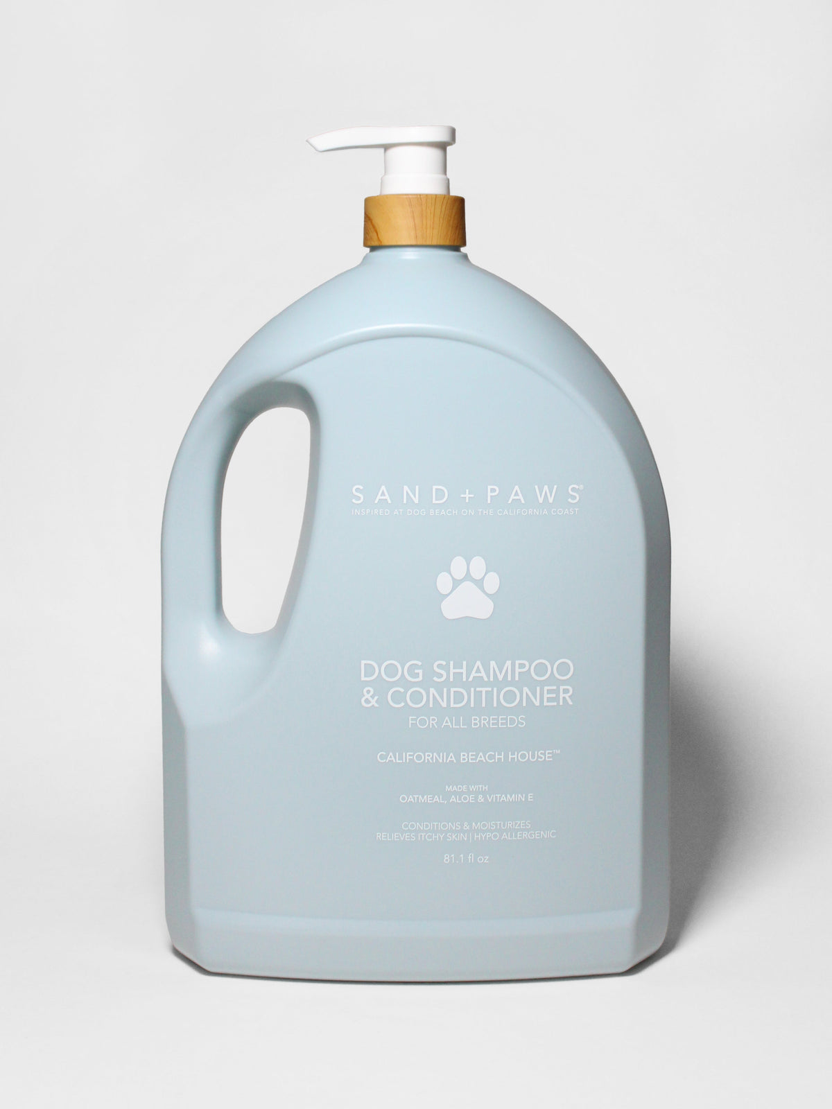 Stylish Sand + Paws Pet Shampoo & Conditioner - California Beach House