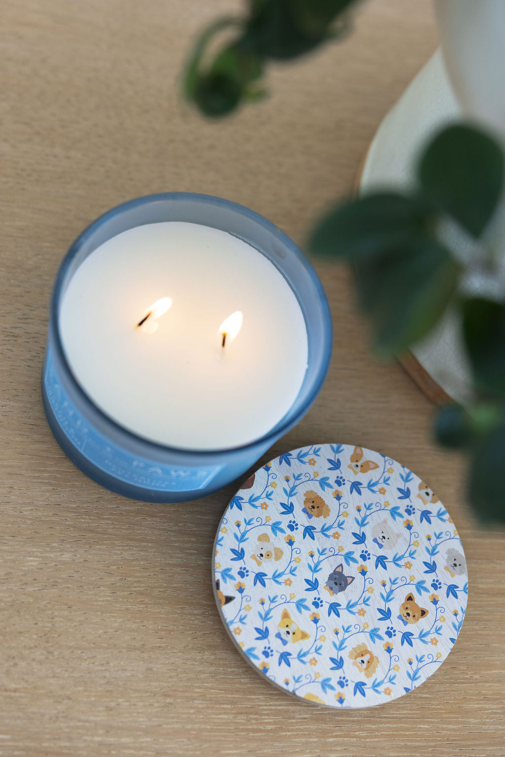 Aromatic Sand + Paws Ocean & Driftwood 12 oz scented candle