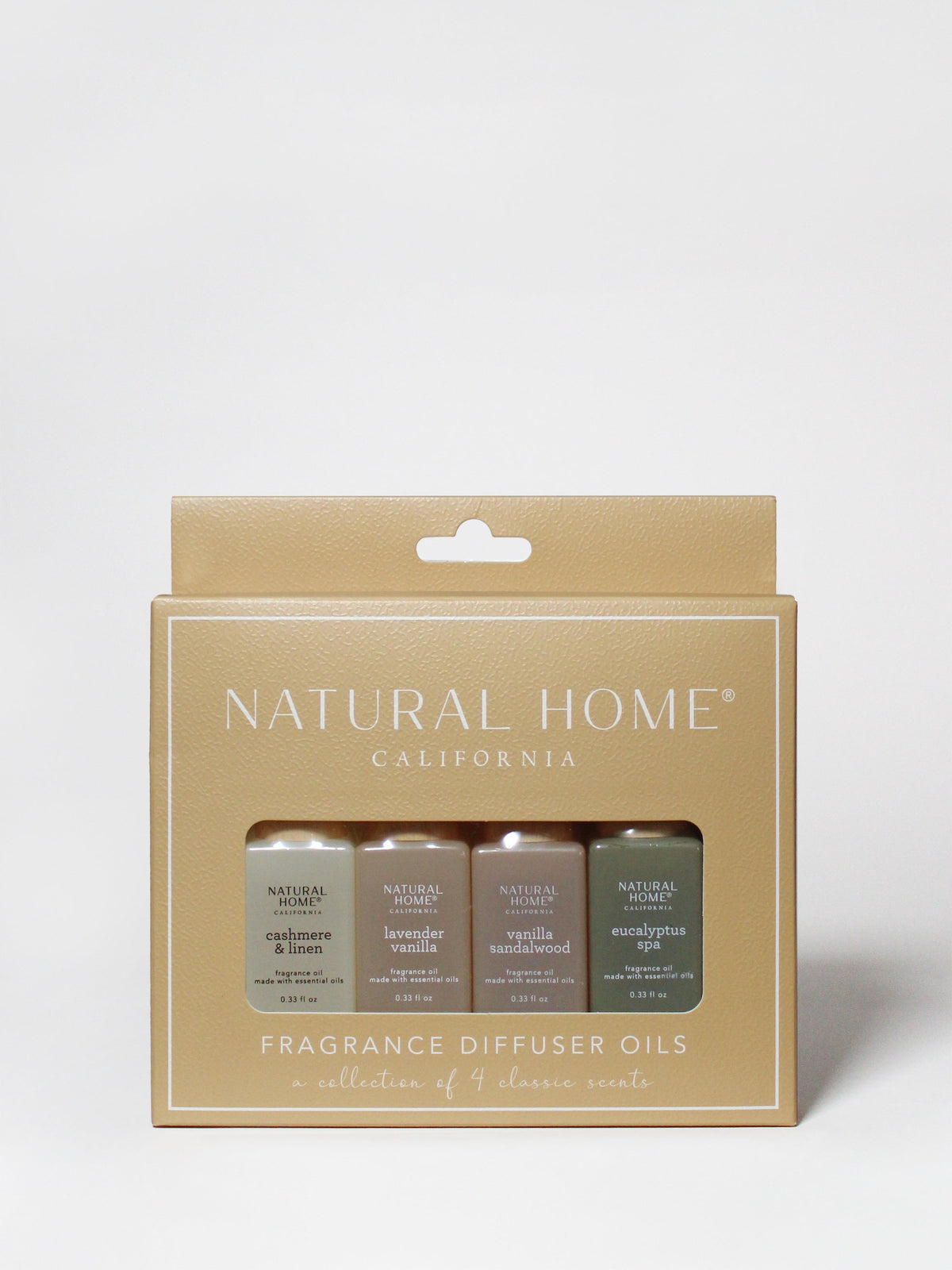 Concentrated Natural Home 4 Pack of 10 ml Fragrance Diffuser Oils