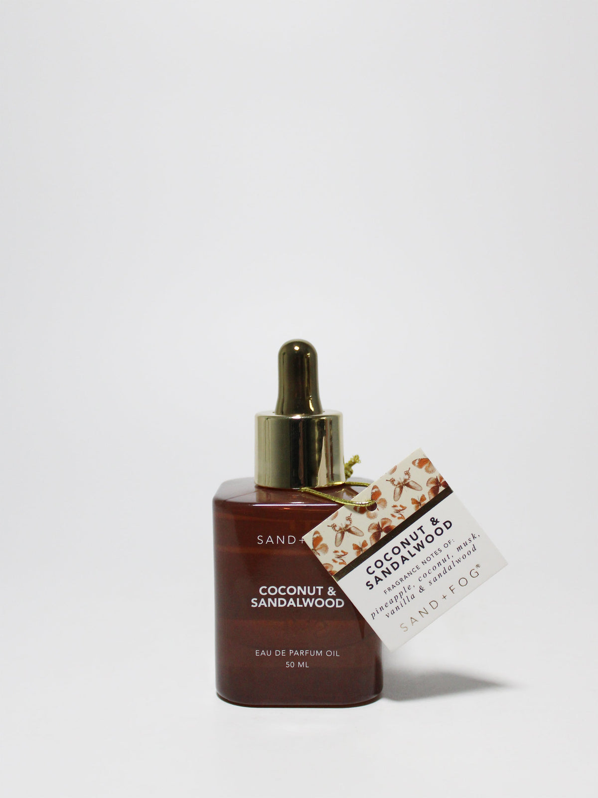 Luxe Coconut & Sandalwood 50 ml Perfume Oil Dropper