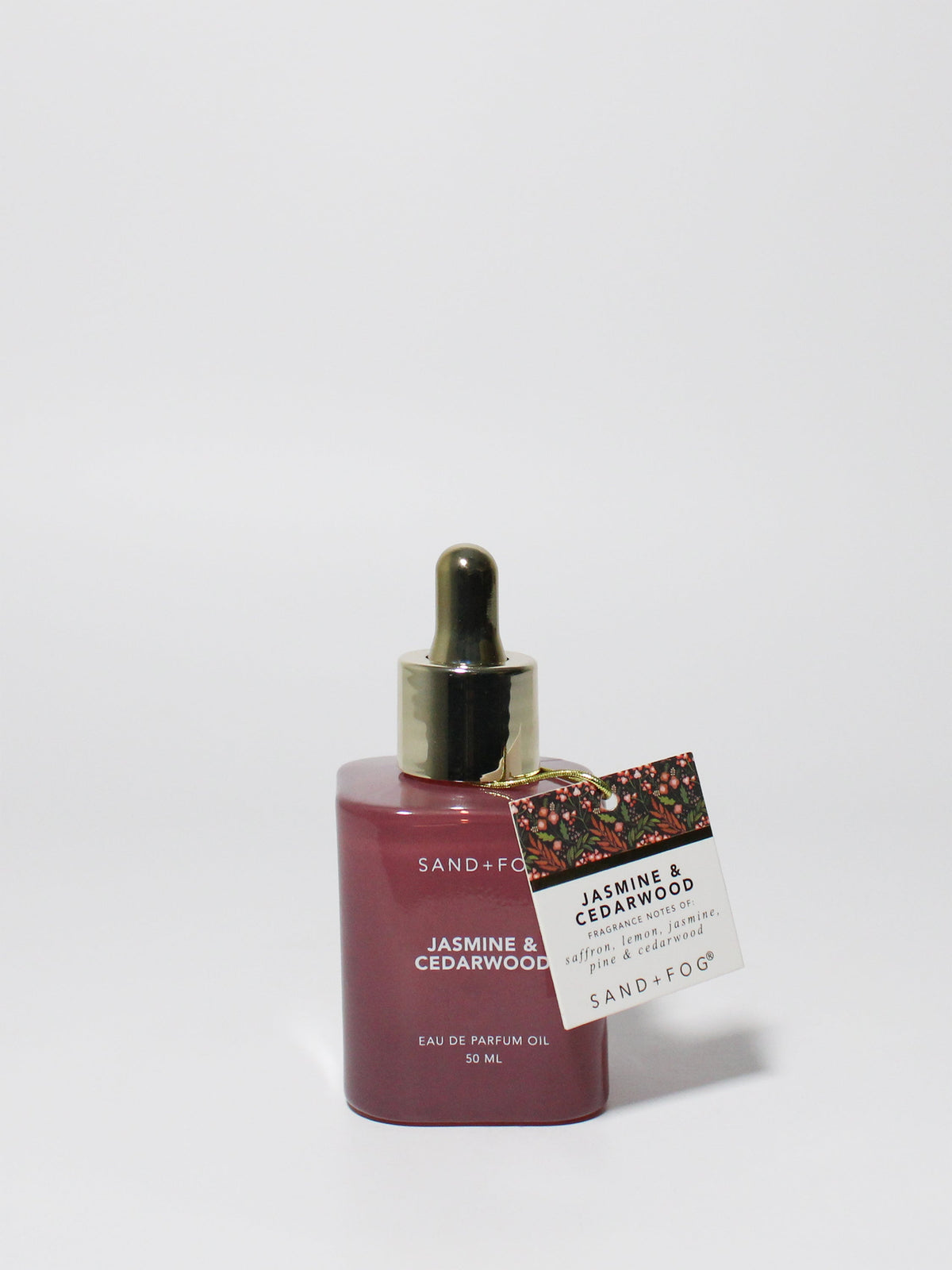 Luxe Jasmine & Cedarwood 50 ml Perfume Oil Dropper