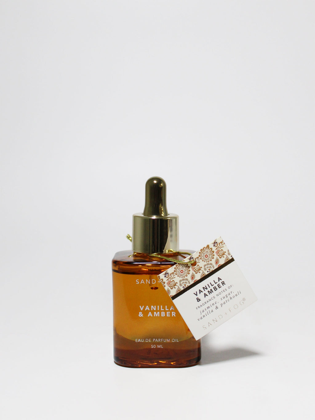 Luxe Vanilla & Amber 50ml Perfume Oil Dropper