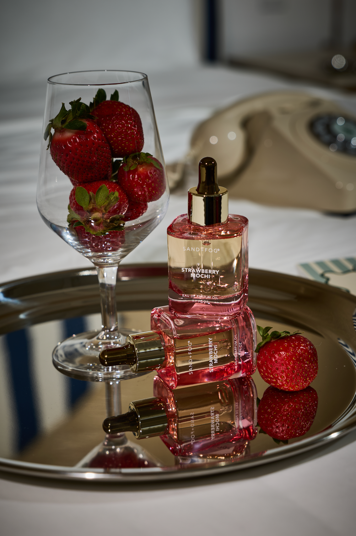 Luxe Strawberry Mochi 50ml Perfume Oil Dropper