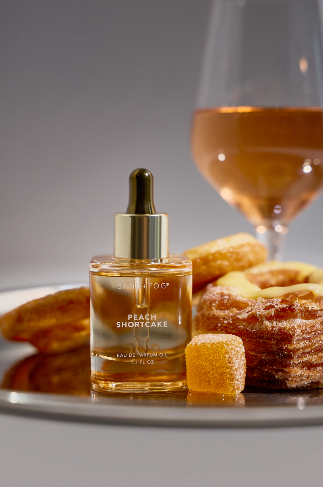 Luxe Peach Shortcake 50ml Perfume Oil Dropper
