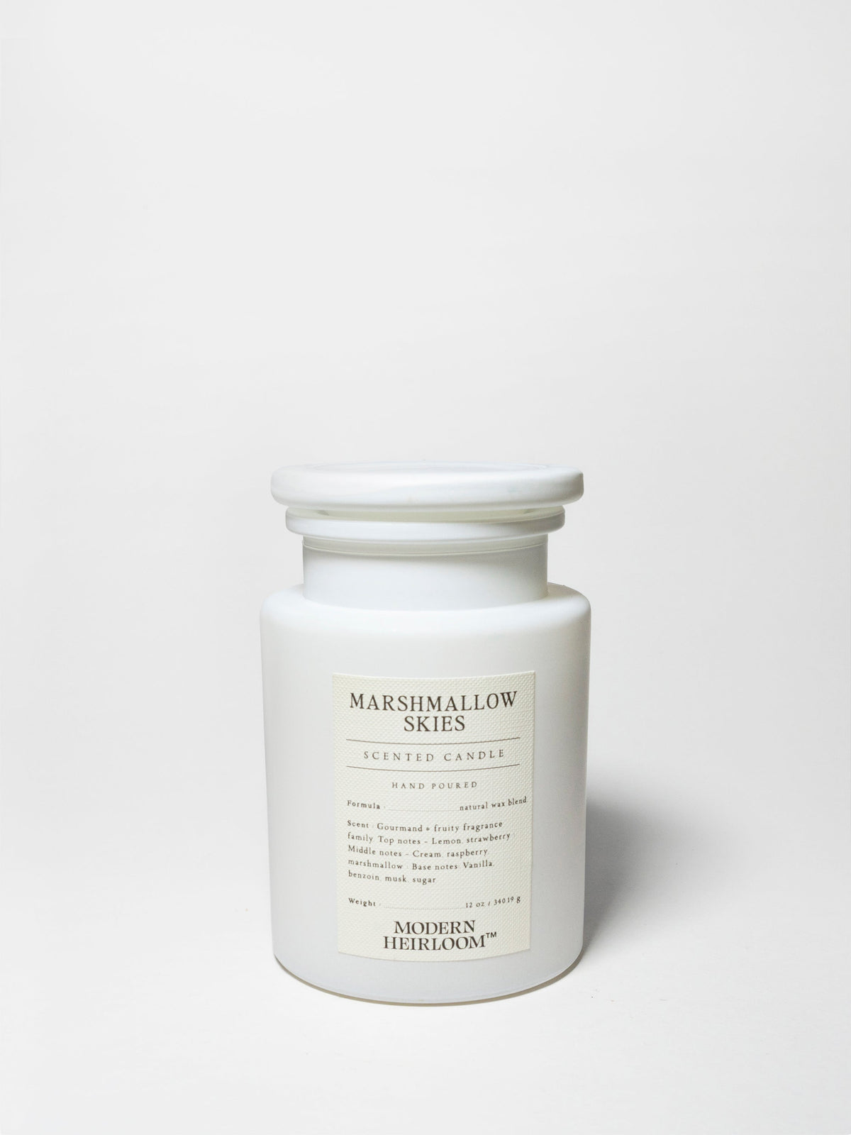 Aromatic Marshmallow Skies 12 oz scented candle