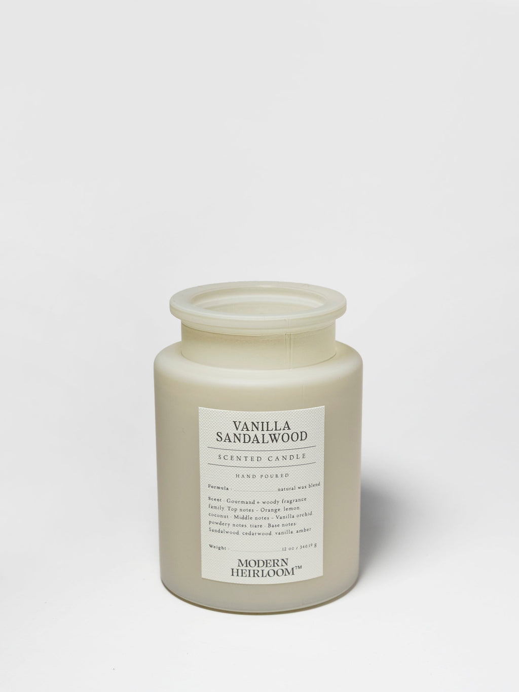 Aromatic Vanilla Sandalwood 12 oz scented candle