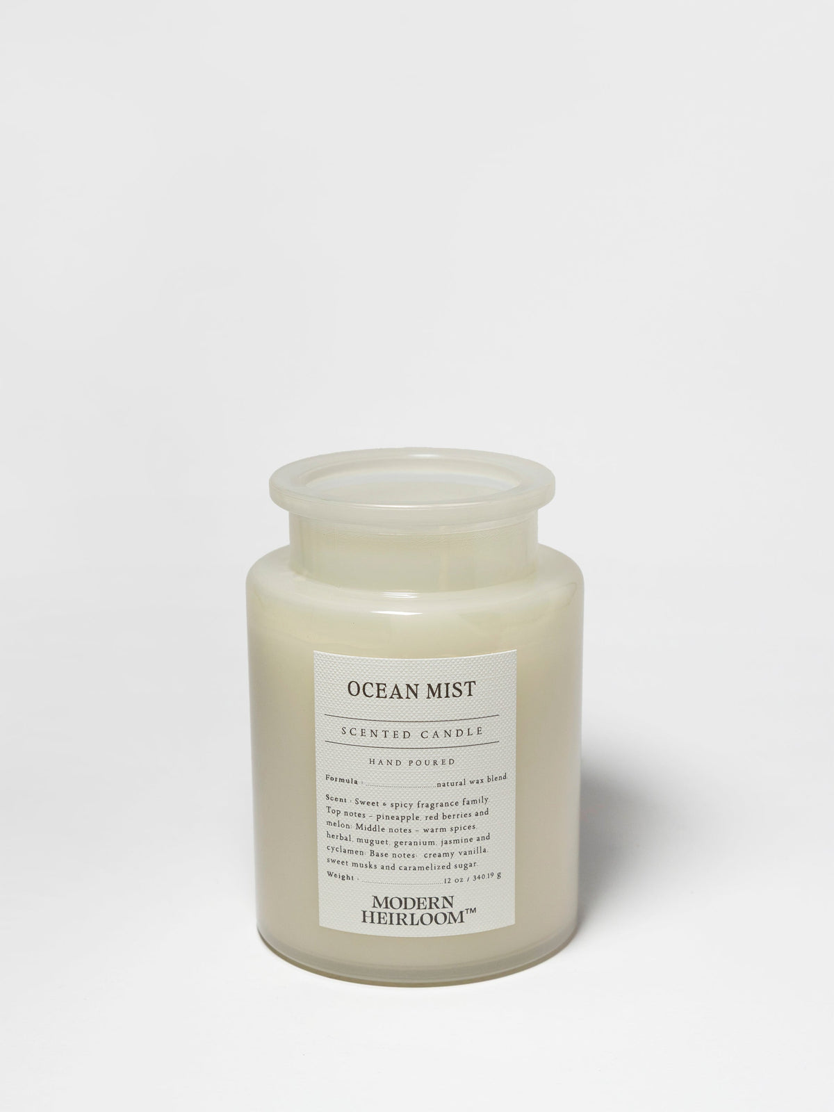 Aromatic Ocean Mist 12 oz scented candle