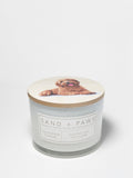 Aromatic Sand + Paws California Citron 12 oz scented candle