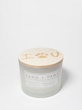 Aromatic Sand + Paws Pineapple Coconut 12 oz scented candle