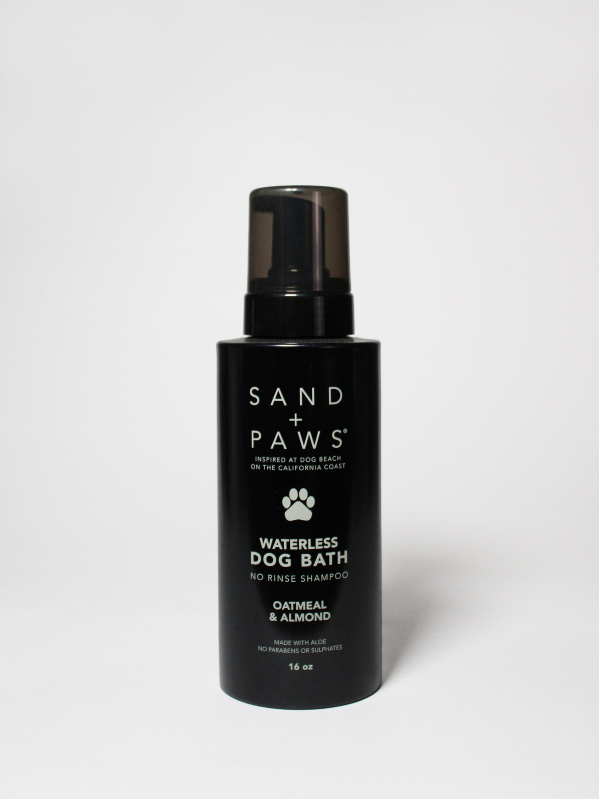 Stylish Sand + Paws Waterless Dog Bath - Oatmeal & Almond